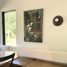 Ceramic Wall Sconce with Wider Base