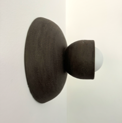 Ceramic Wall Sconce with Wider Base